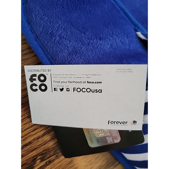 New York Giants Womens Slippers Size Large Ladies Foco NWT New - Picture 6 of 10